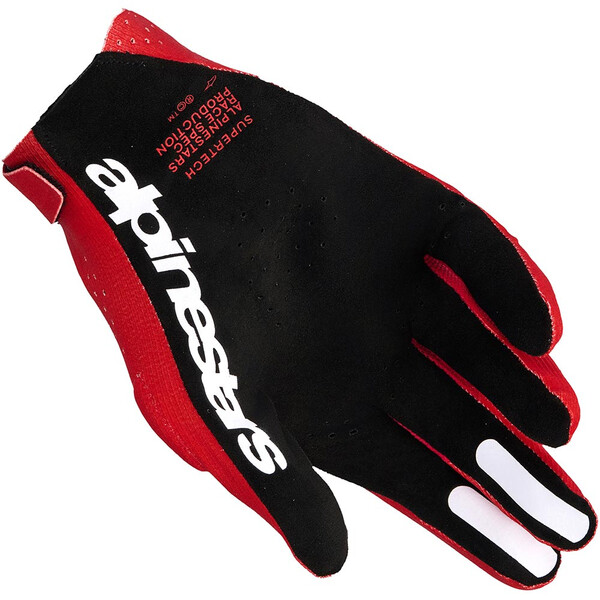 Gants Alpinestars Supertech MX Rouge
