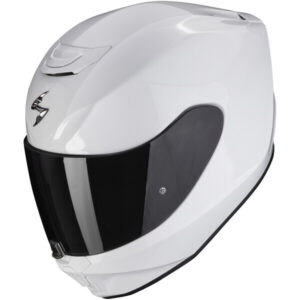 Casque Scorpion Exo 391 Solid Blanc