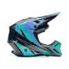 Casque Fox V3 RS Canvas Bleu