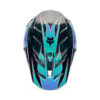 Casque Fox V3 RS Canvas Bleu