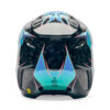 Casque Fox V3 RS Canvas Bleu