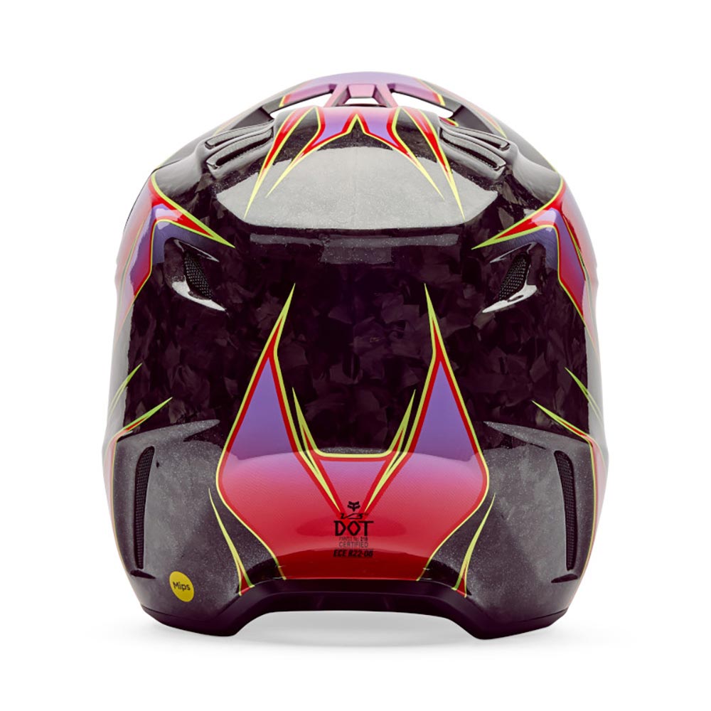 Casque Fox V3 RS Canvas Rouge