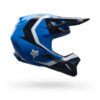 Casque Fox Youth V1 FRAME Bleu.