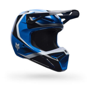 Casque Fox Youth V1 FRAME Bleu.