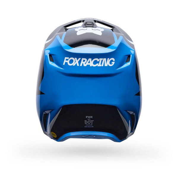 Casque Fox Youth V1 FRAME Bleu.