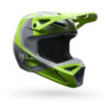 Casque Fox Youth V1 FRAME Gris Jaune