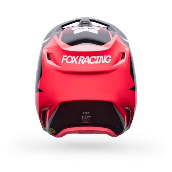 Casque Fox Youth V1 FRAME Rose Fluo
