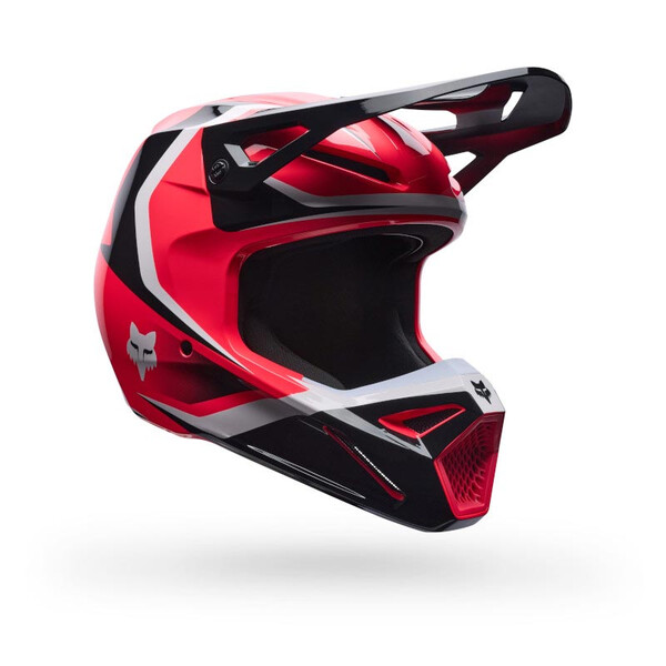 Casque Fox Youth V1 FRAME Rose Fluo