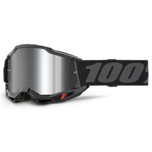 Masque 100% ACCURI 2 Noir Mirror Silver