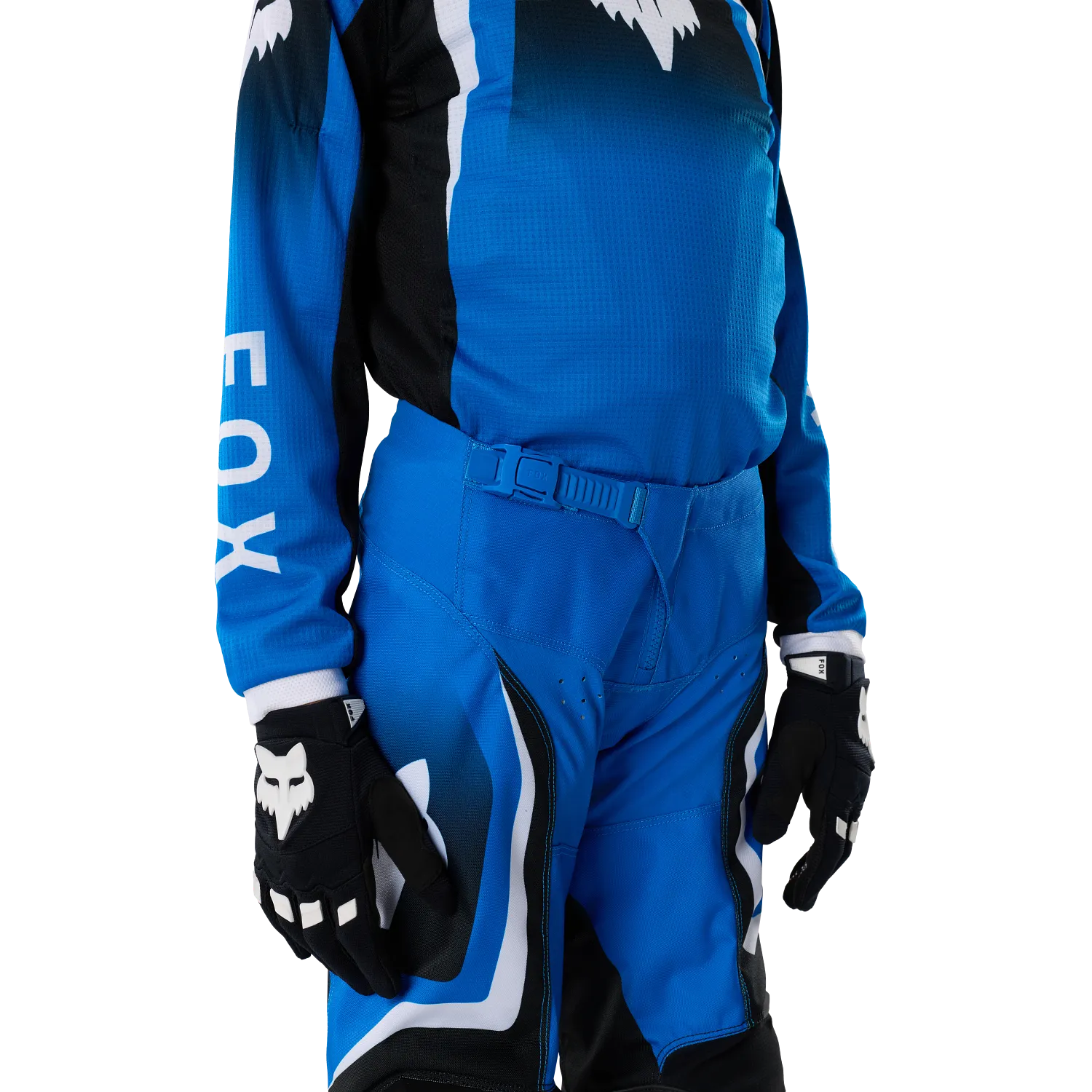 Pantalon Fox YTH 180 Frame BLEU