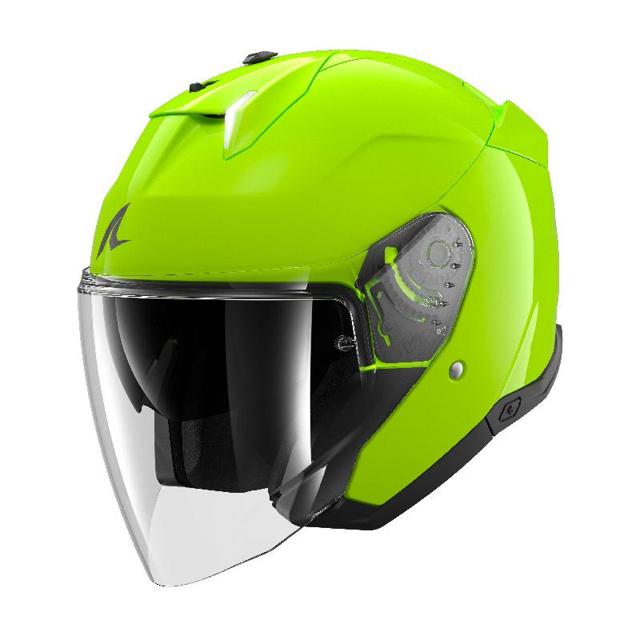 Casque Shark Jet Skwal i3 Blank Toxic