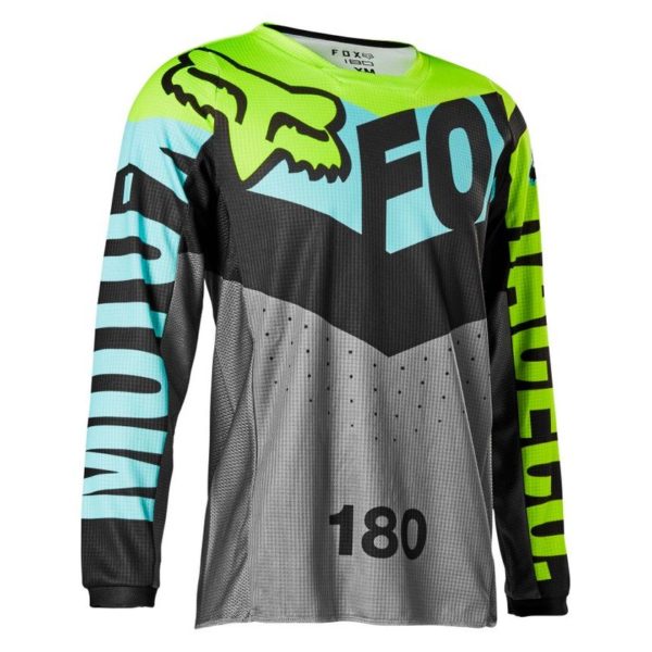 Maillot Cross Fox Enfant 180 Trice Teal