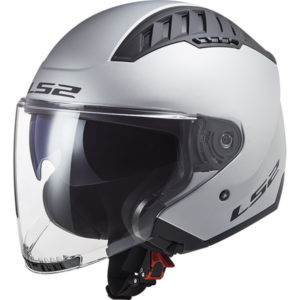 Casque Ls2 Copter silver