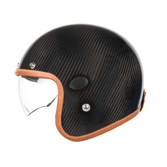 Casque Helstons Naked Carbon Brillant