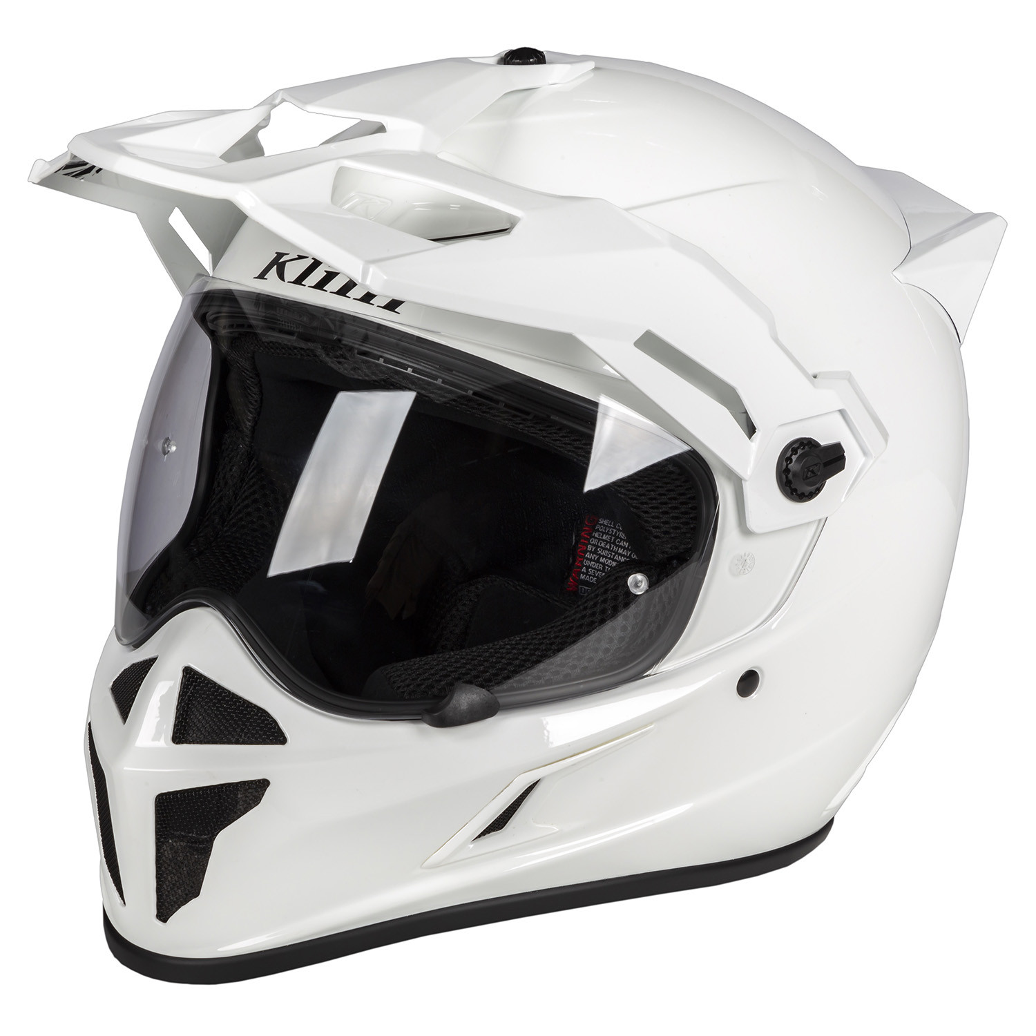 Krios Karbon Adventure Helmet ECE/DOT - 3510-000_Gloss White_01
