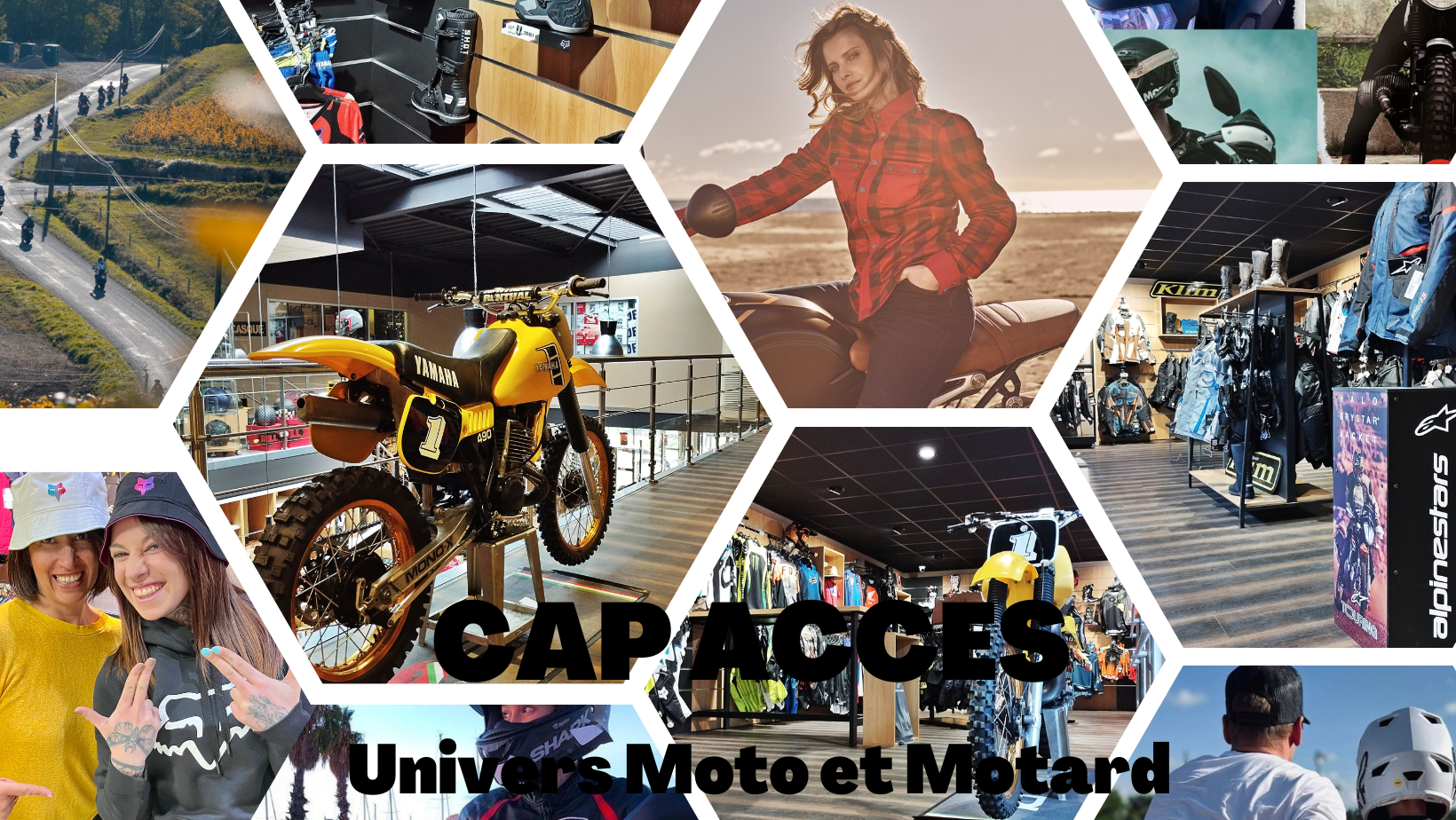 Banniére FACEBOOK CAP ACCES Univers Moto et Motard
