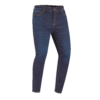 STP252_SEGURA- Pantalon segura coupe slim couleur bleus vu de face